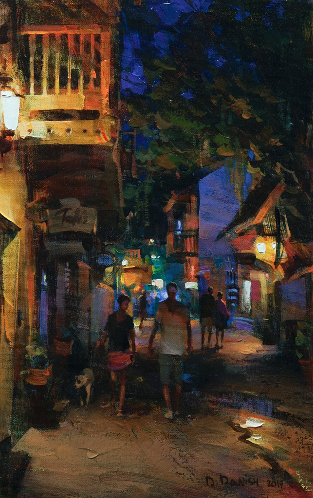 Night Street. St. Augustine