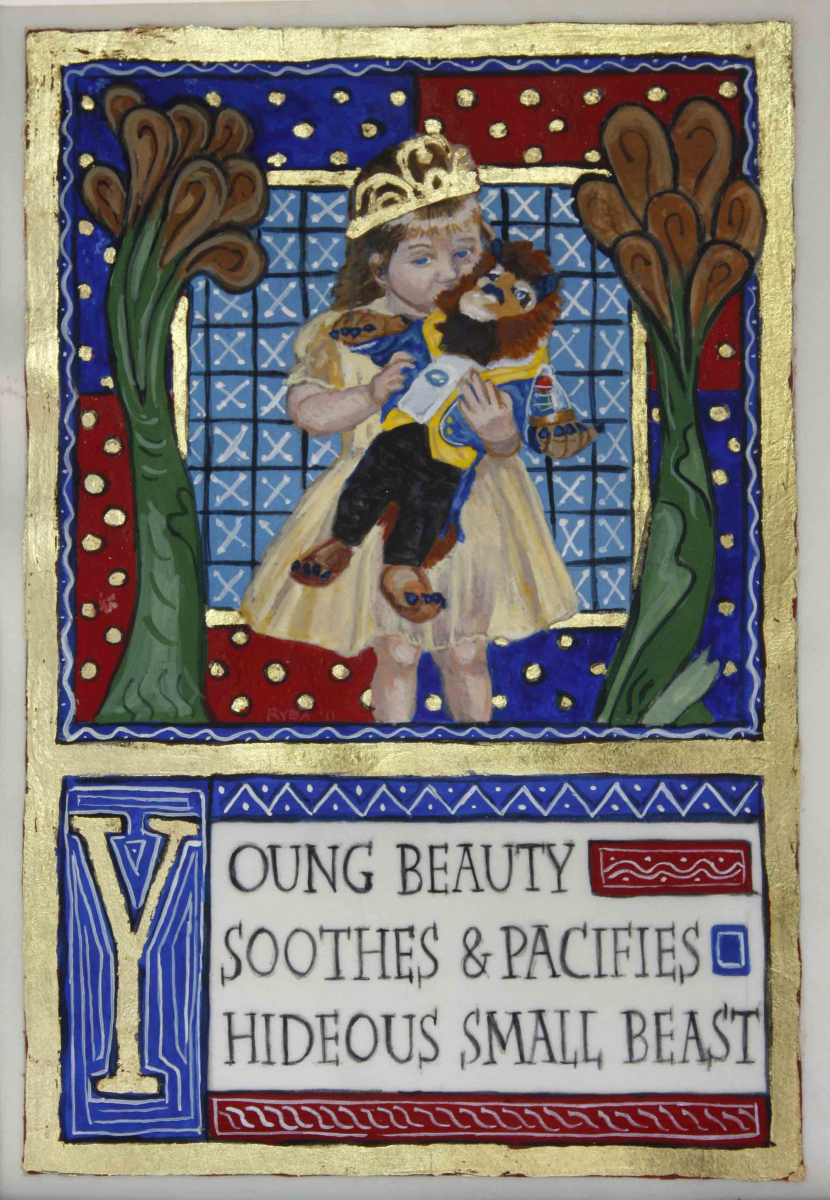 Young Beauty Soothes Hideous Small Beast