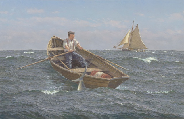 Nantucket Swordfishing, 1920