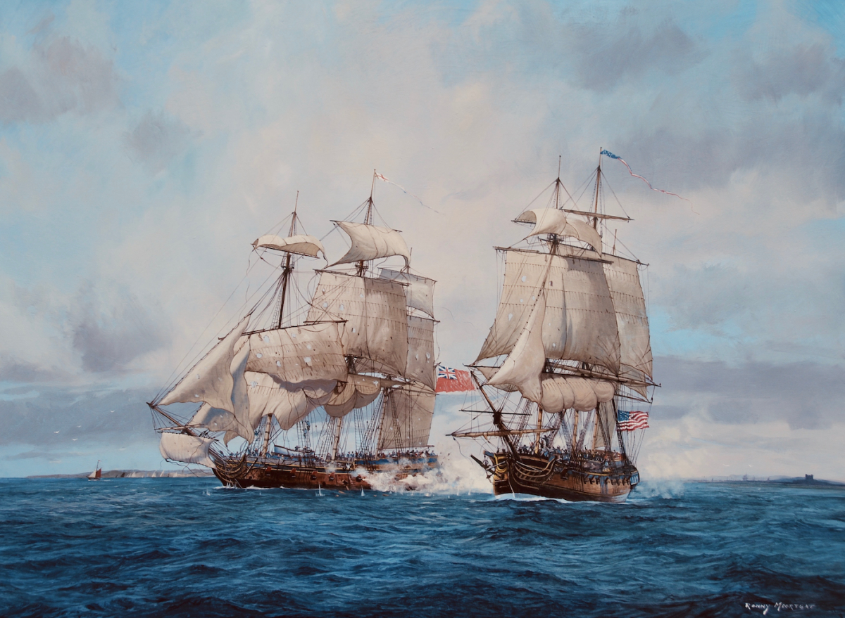 US Ranger and HMS Drake