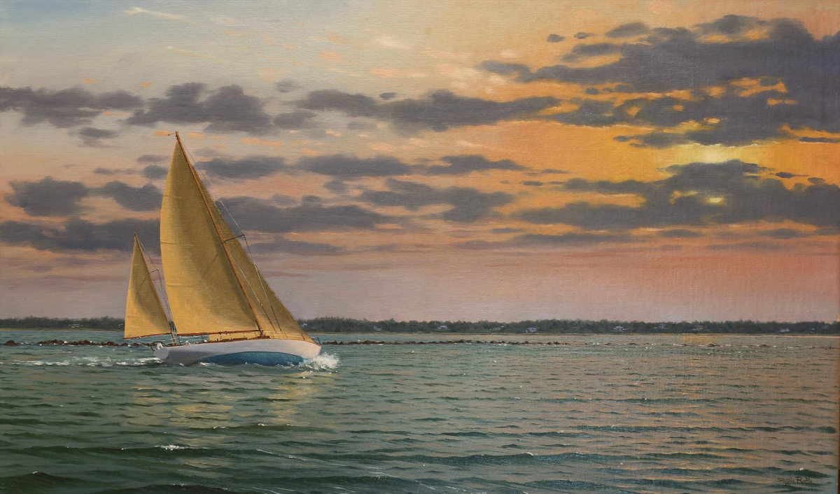 Sunset Arrival, Nantucket