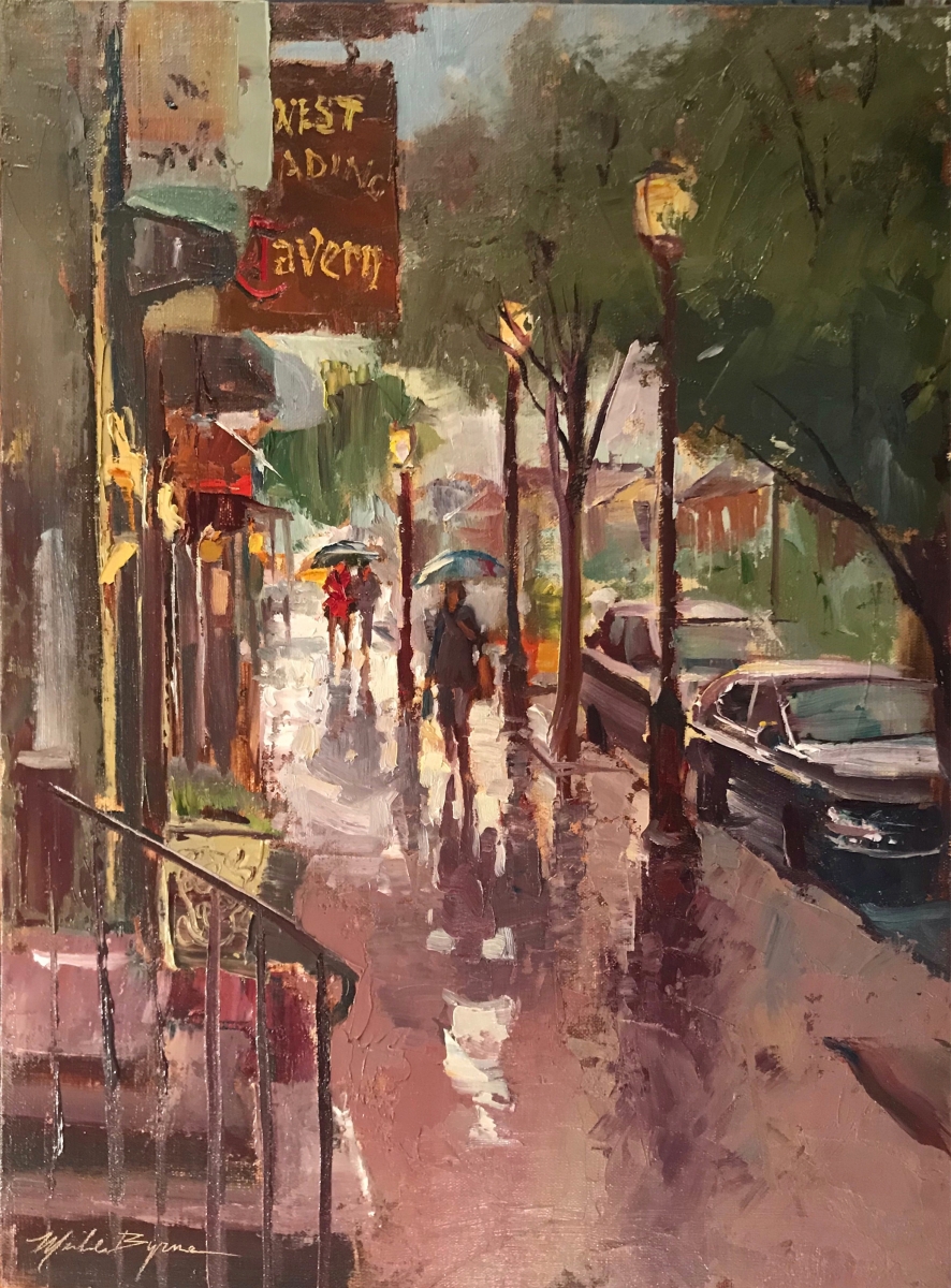 Rain on the Avenue