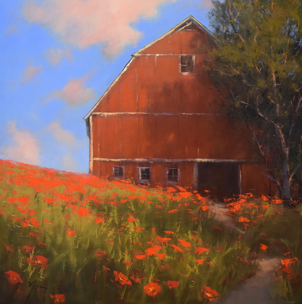 "Barn in Summer"