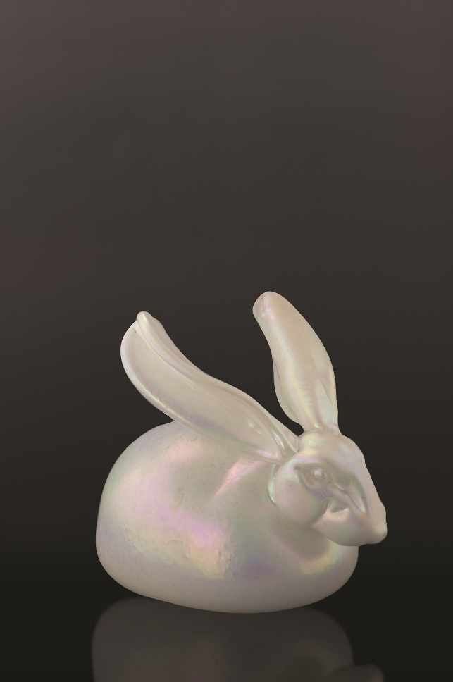 "Pearl White Bunny"