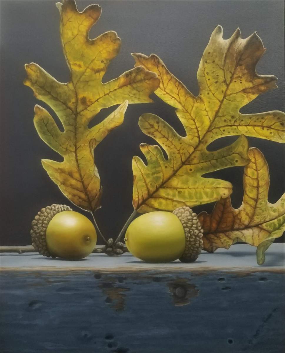 Acorns and Leaves