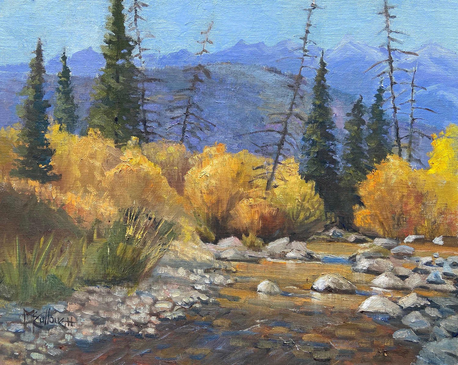 Willow Creek in the Fall