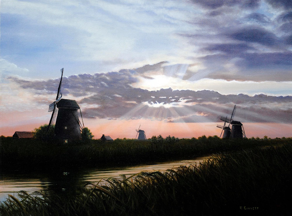 Kinderdijk Sunset