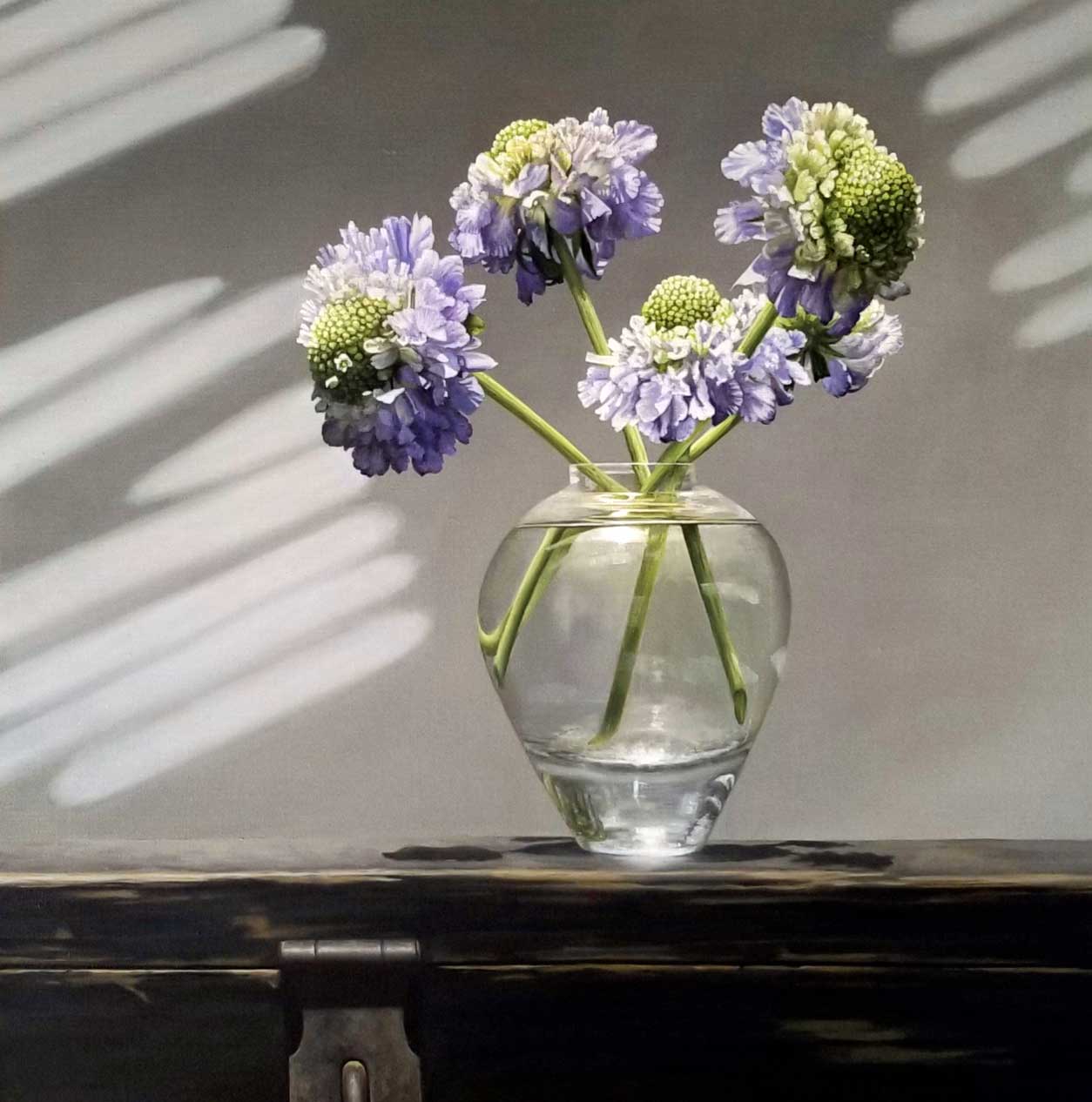 Scabiosa In Vase — AMERICAN ART COLLECTOR EDITOR'S CHOICE AWARD