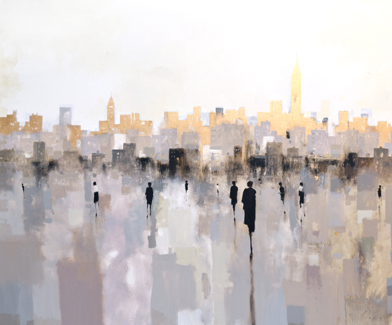 "City Skyline Gold"