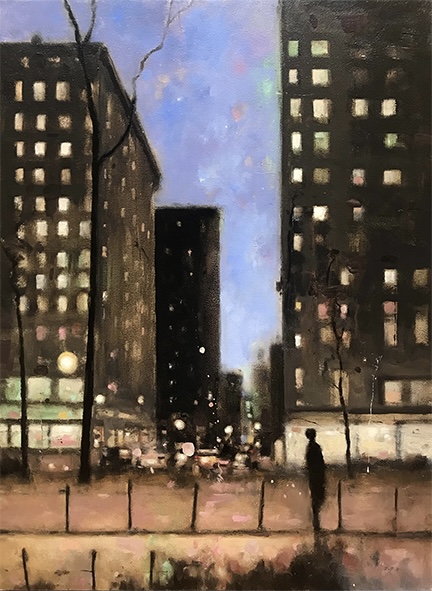 "Evening Near 5th Avenue"