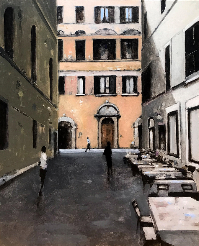 “Café-via Del Coronari”