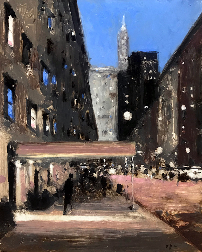 "Lexington Ave. Evening"