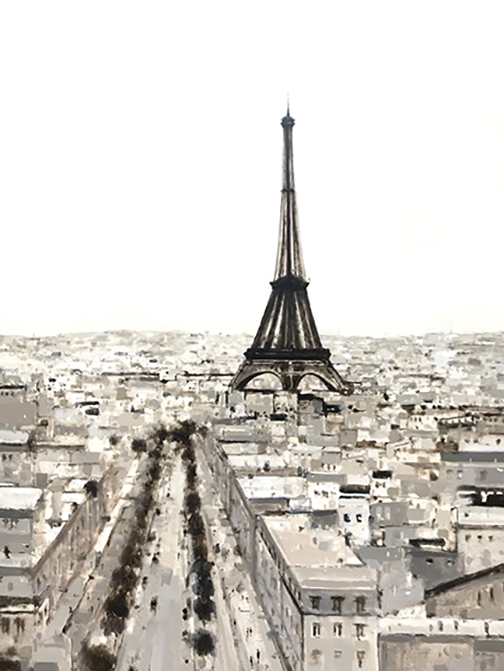 "View of Paris I"