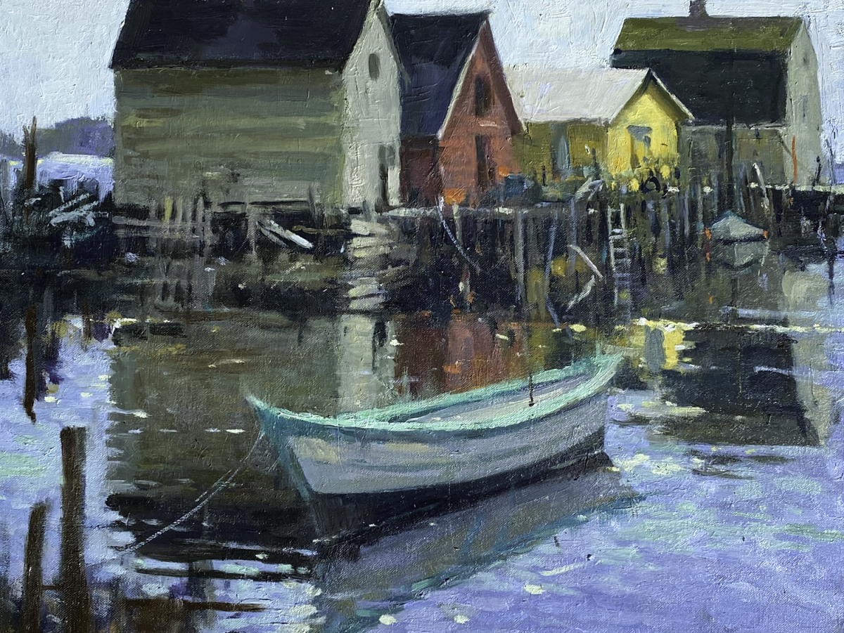 Nova Scotia Fishing Village