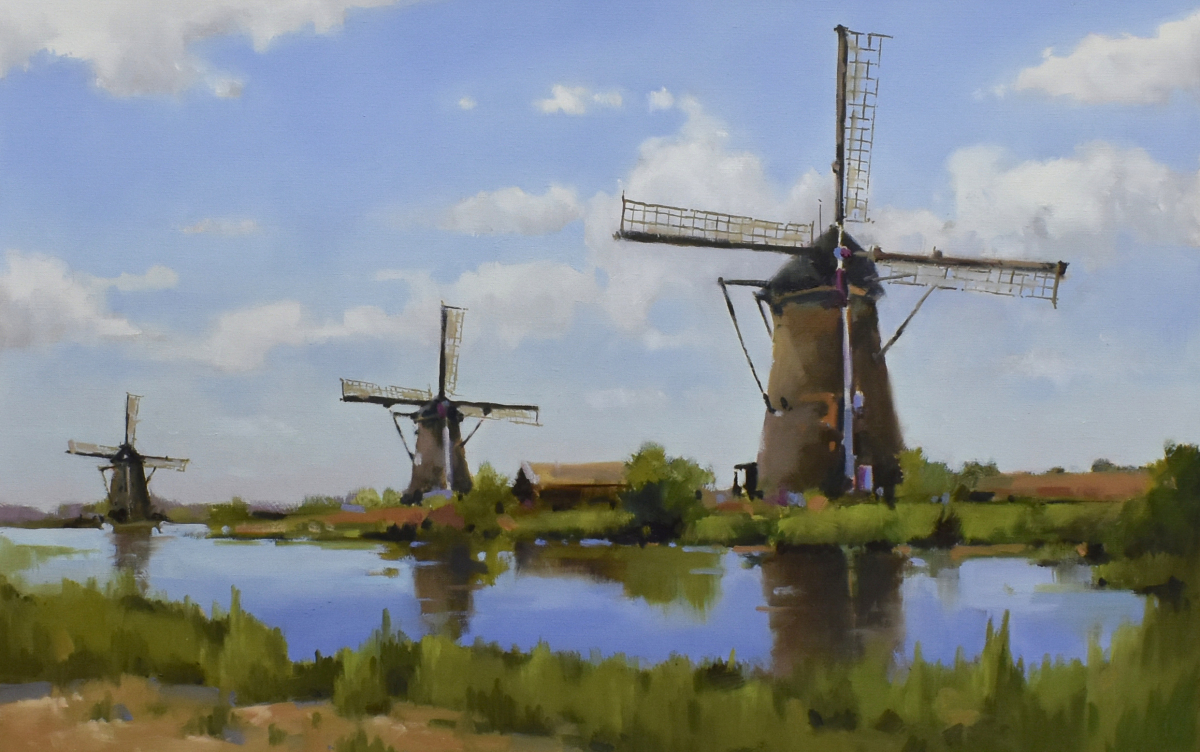 Windmills of Kinderdijk