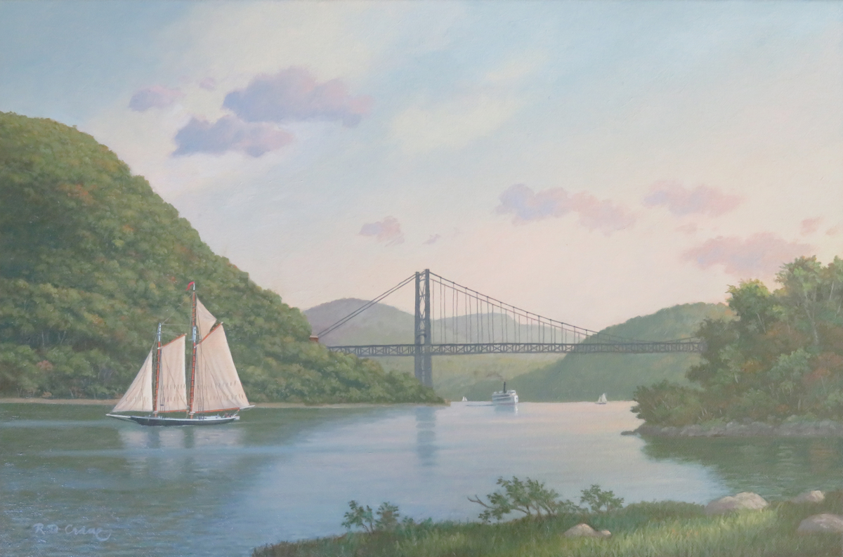 The Hudson at Anthony's Nose, Bear Mountain Bridge