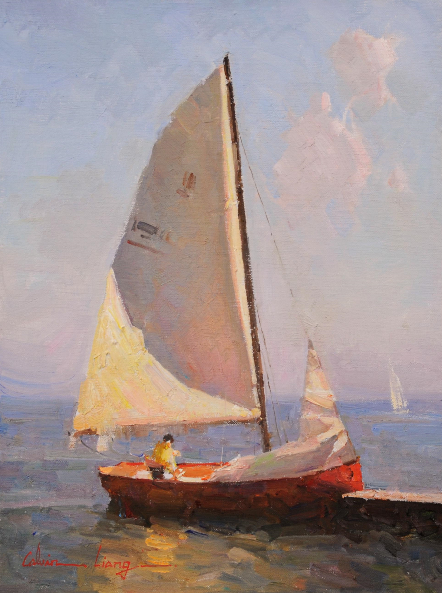 Red Sailboat