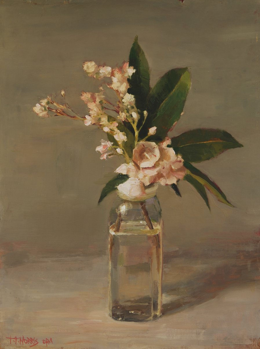 Mountain Laurel in Honey Bottle