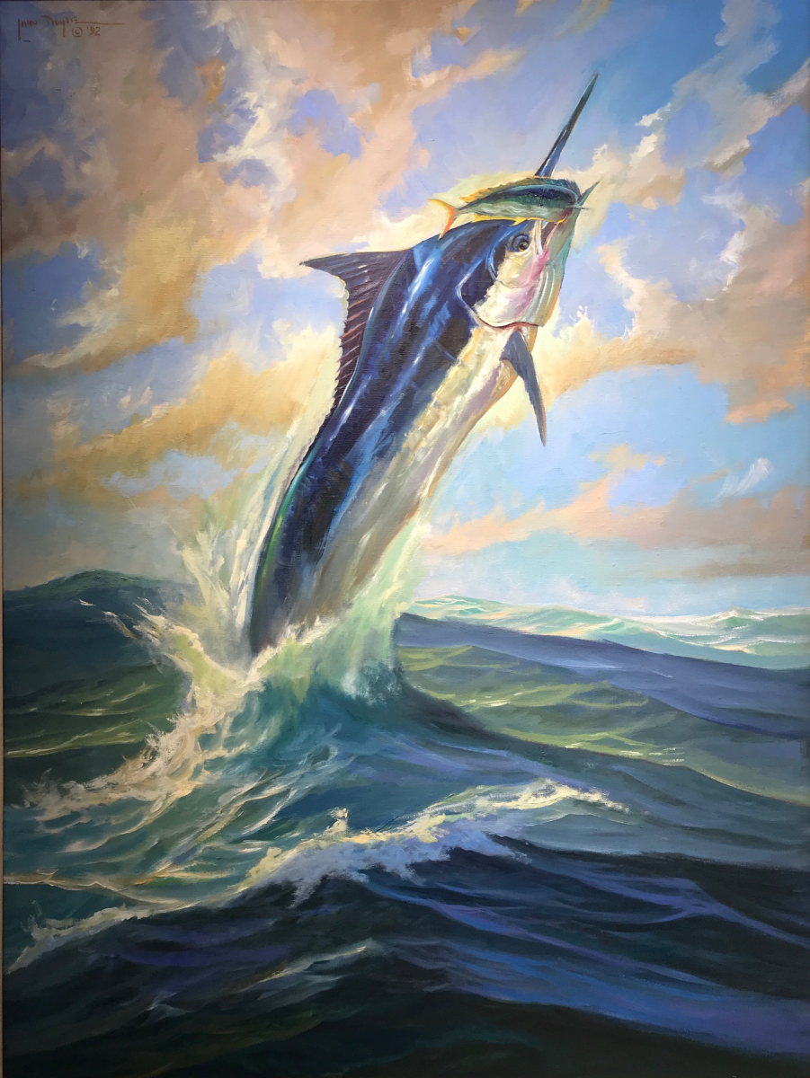 Marlin in Flight