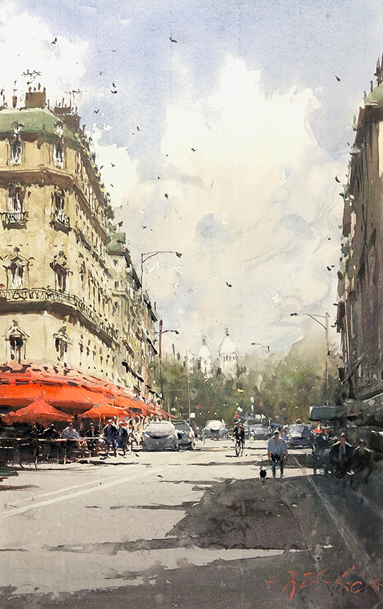 "The Red Corner, Paris"