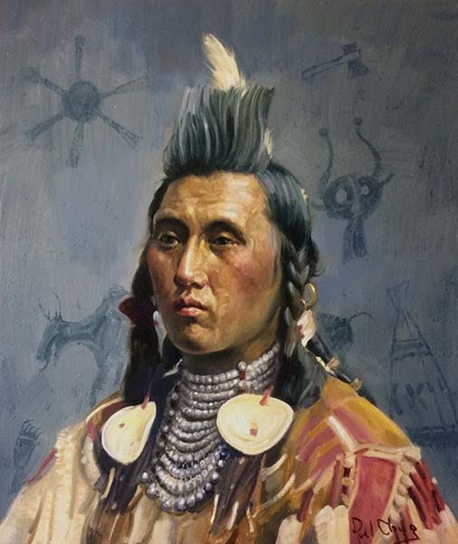 Young Crow Indian Chief