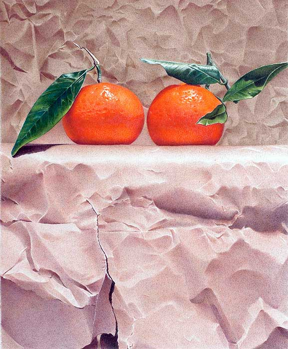 Mandarins & Paper