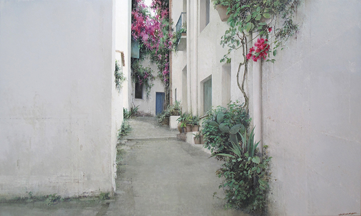 "Callejón en Cadaqués"