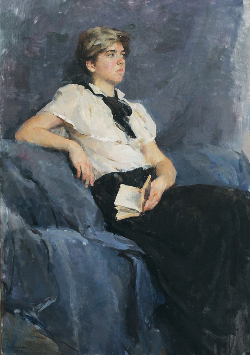 Girl with Book