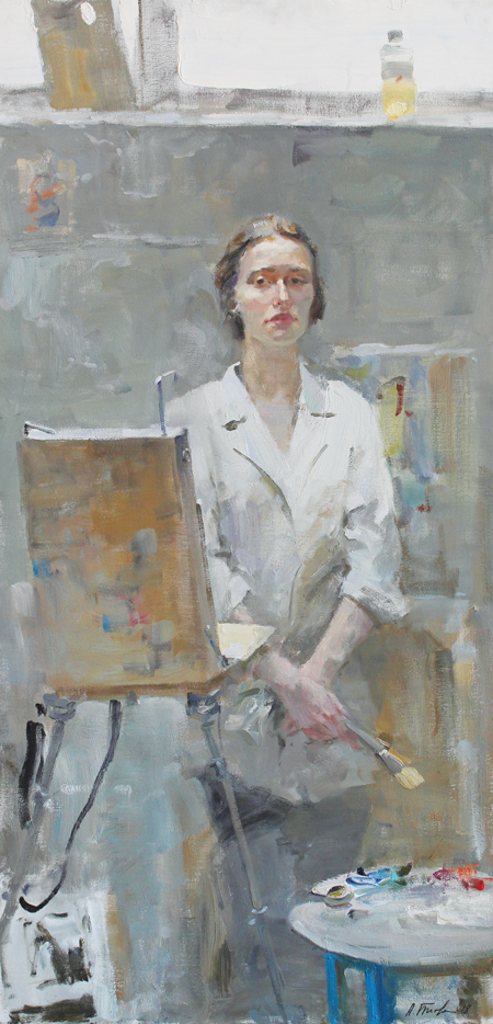 Girl in the Studio