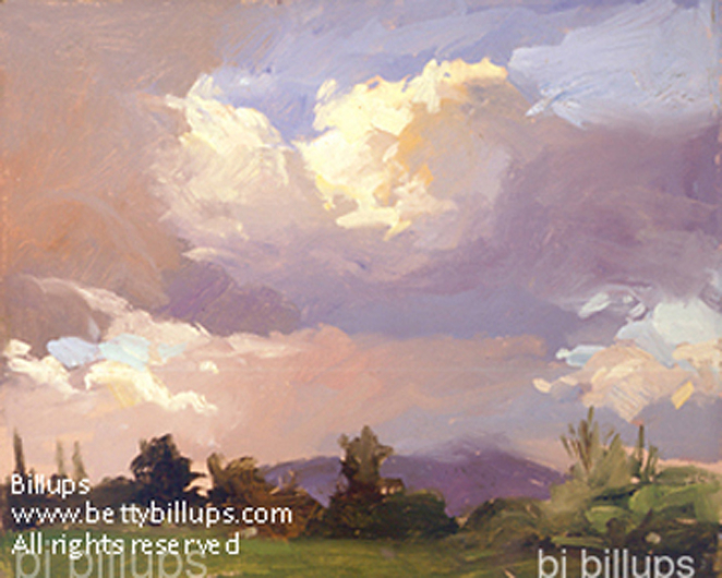 Sunrise at PrinceVille ~ Plein Air