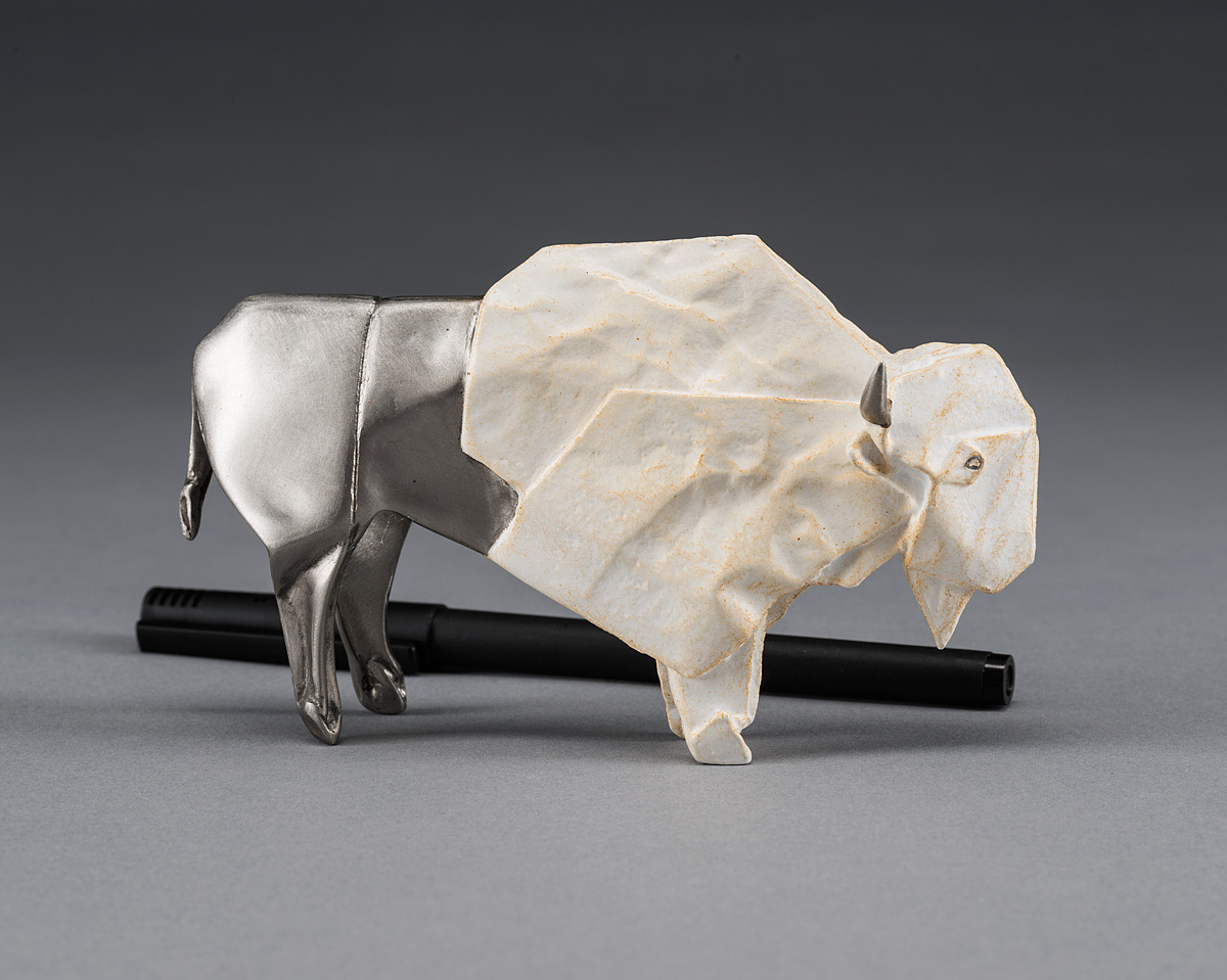 White Bison - mini by KevinBoxStudio & Robert J. Lang