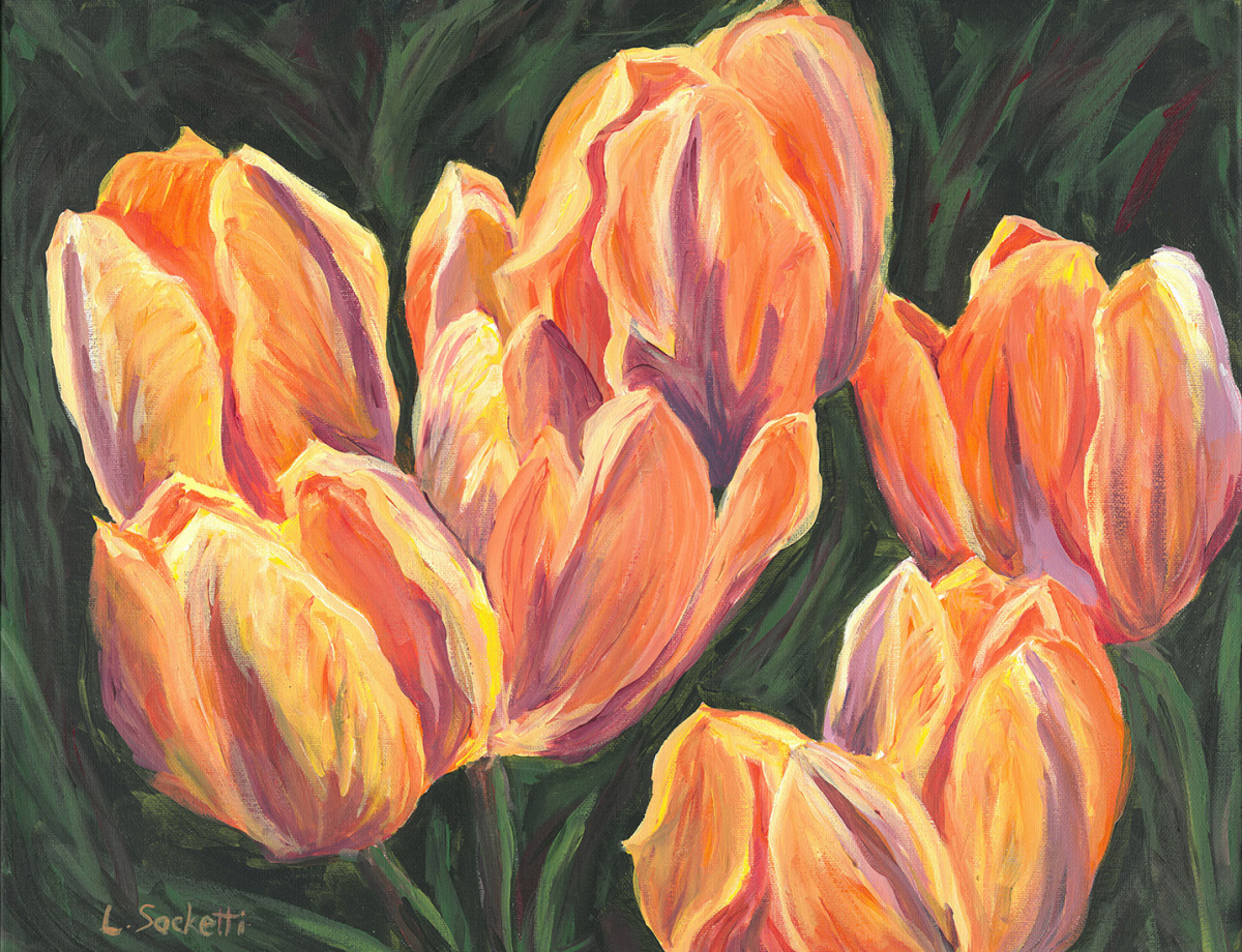 Orange Tulips