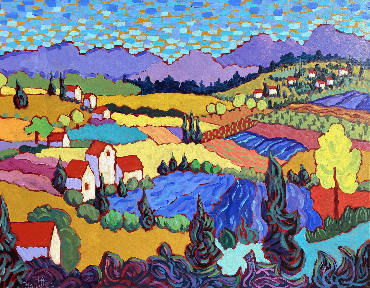 "Provence Countryside"