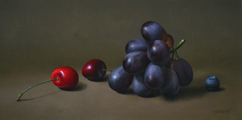 Grapes, Cherries, and Blueberry