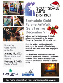 Gold Palette Art Walk