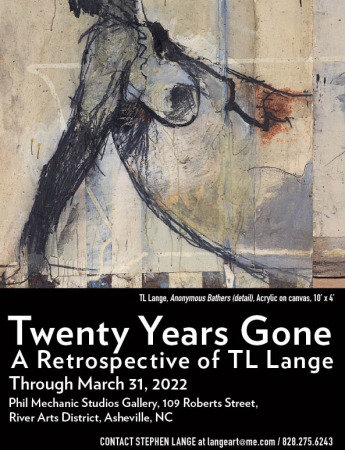 TL Lange: “Twenty Years Gone” Retrospective Exhibition