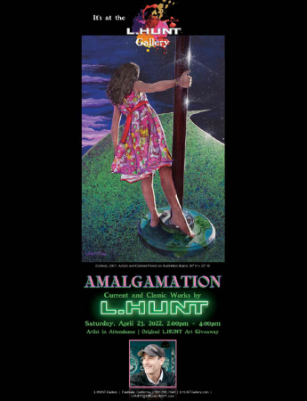 AMALGAMATION - Current and Classic Works by L.HUNT