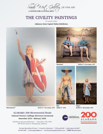 The Civility Paintings | Alabama State Capitol Debut Exhibition