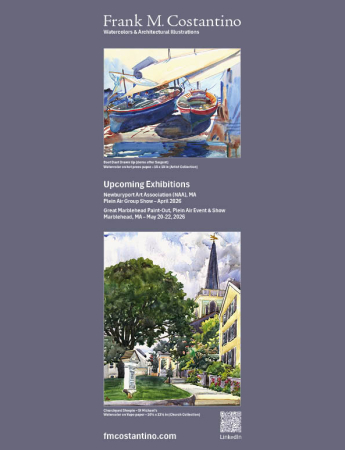 Frank M. Costantino Watercolors & Architectural Illustrations