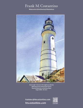 Frank M. Costantino Watercolors & Architectural Illustrations