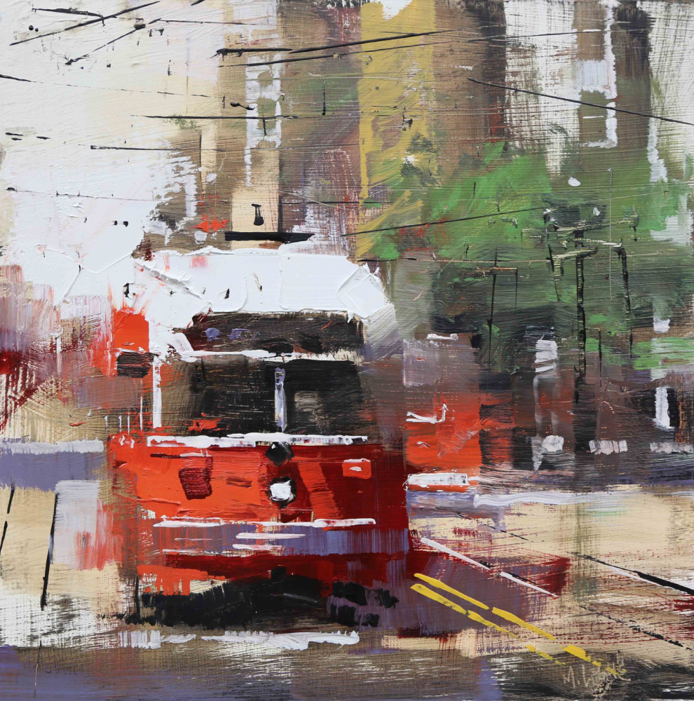 San Francisco Red Tram
